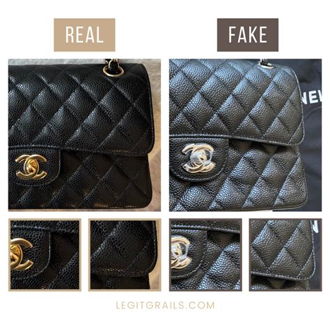 chanel flap bag fake vs real|how to authenticate chanel bag.